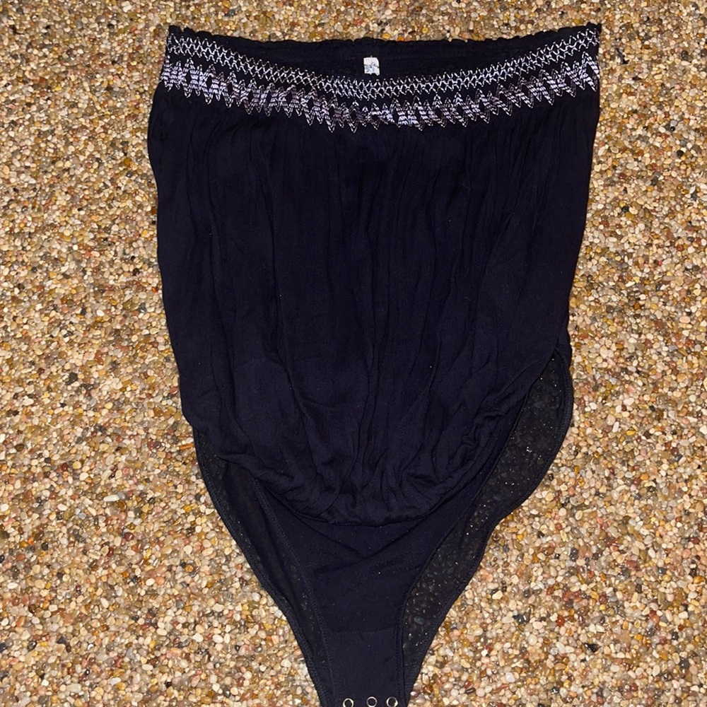 NWOT Free People Tube Top Body Suit